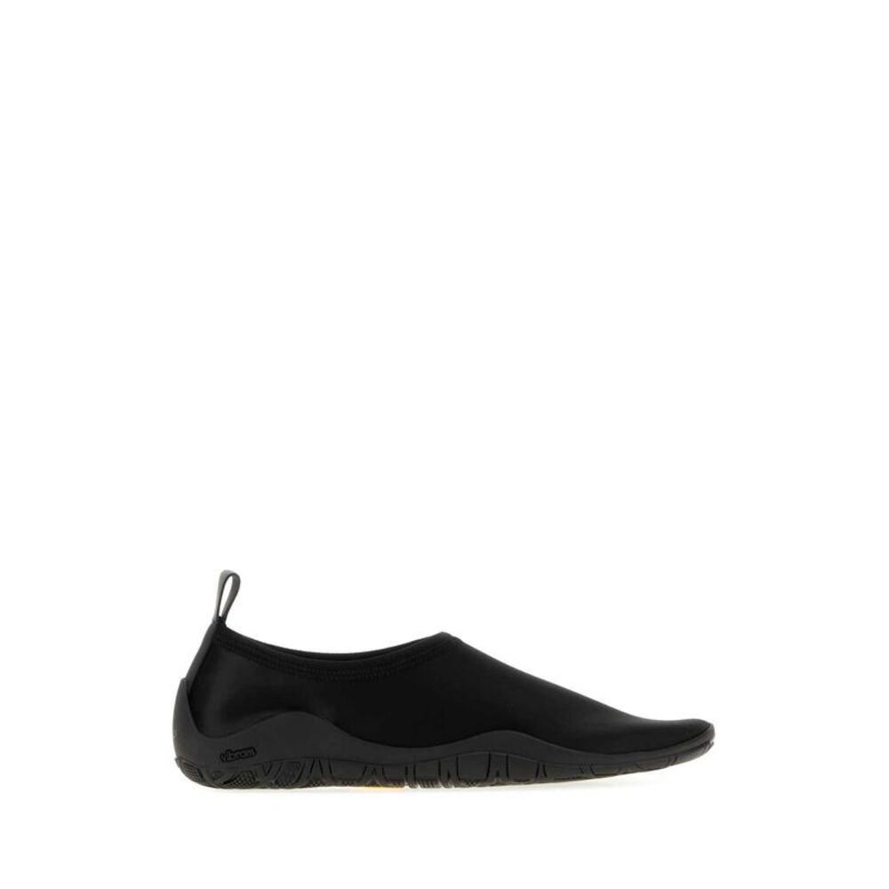 Jil Sander Women Black Fabric Elbe Slip Ons